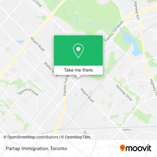 Partap Immigration map