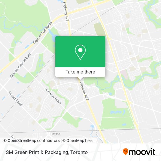 SM Green Print & Packaging map