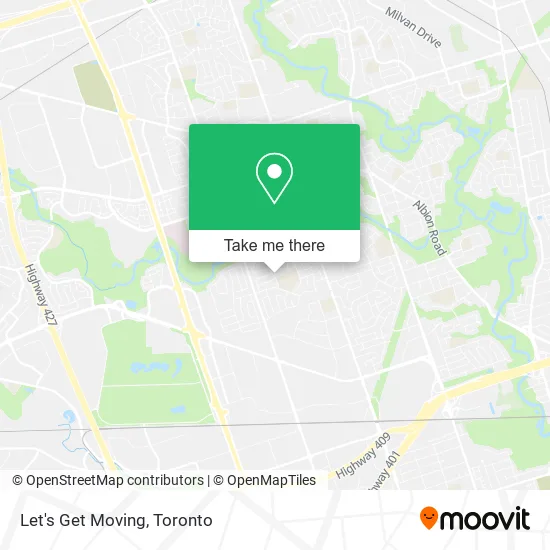 Let's Get Moving map