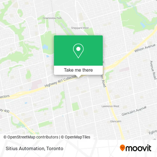 Sitius Automation map