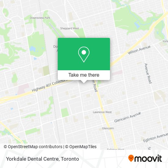 Yorkdale Dental Centre plan