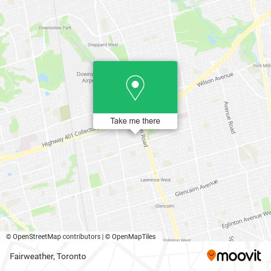 Fairweather map