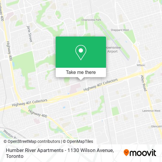 Humber River Apartments - 1130 Wilson Avenue plan