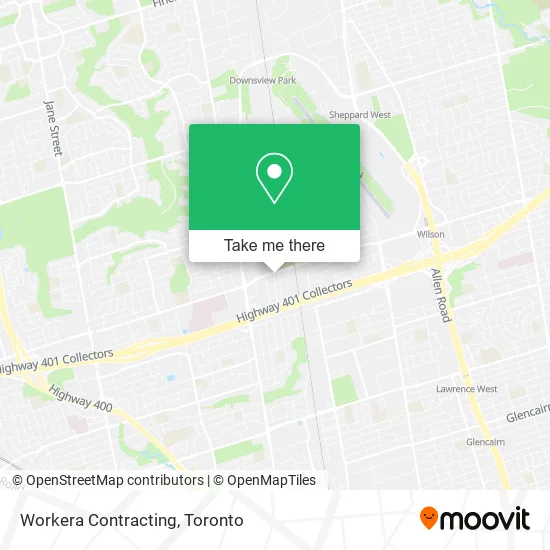 Workera Contracting map