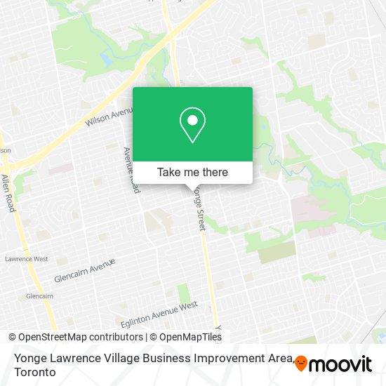 Yonge Lawrence Village Business Improvement Area plan