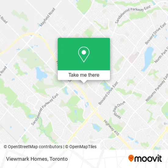 Viewmark Homes map