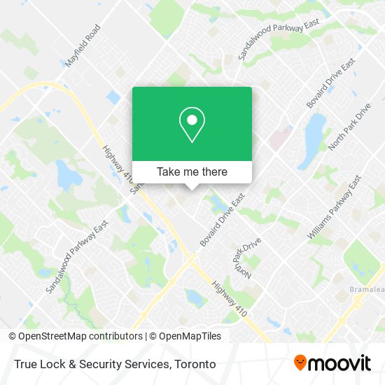 True Lock & Security Services map