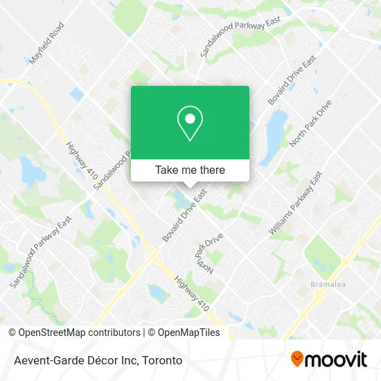 Aevent-Garde Décor Inc map