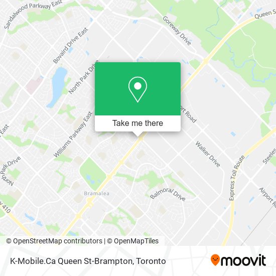 K-Mobile.Ca Queen St-Brampton plan