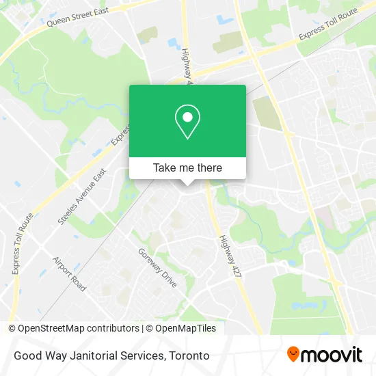 Good Way Janitorial Services map