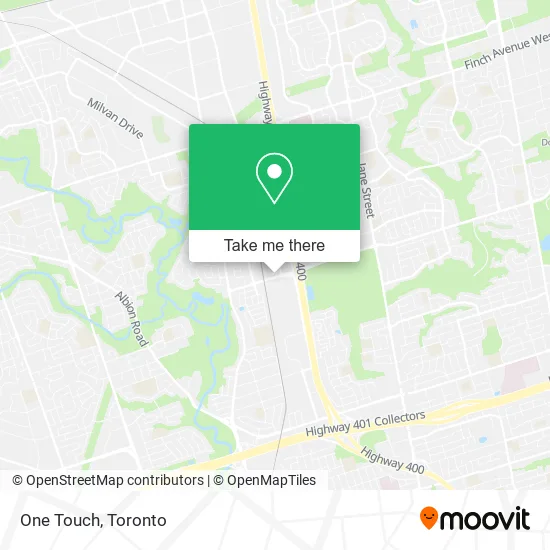 One Touch map