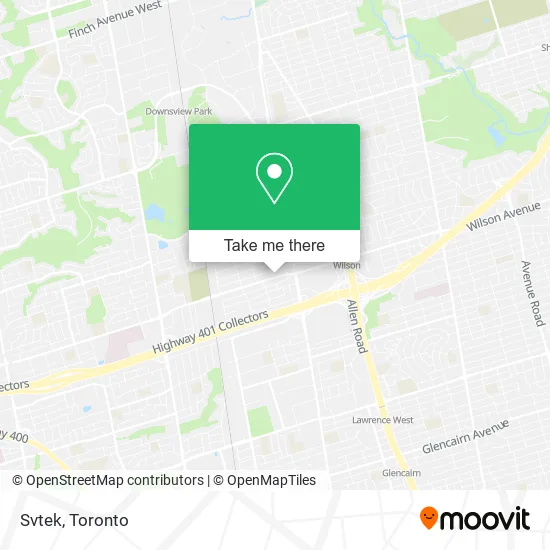 Svtek map