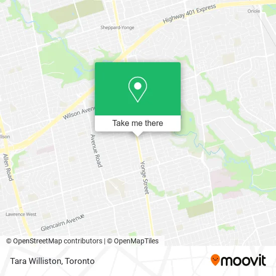 Tara Williston map