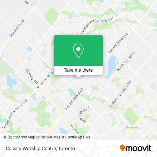 Calvary Worship Centre map