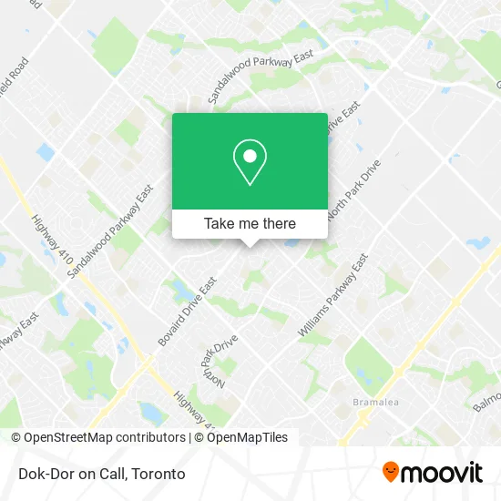 Dok-Dor on Call map