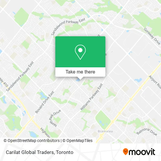 Carilat Global Traders map