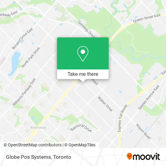 Globe Pos Systems map