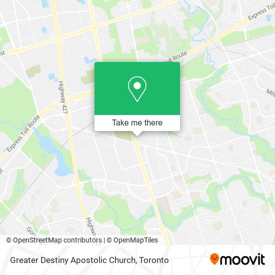 Greater Destiny Apostolic Church map