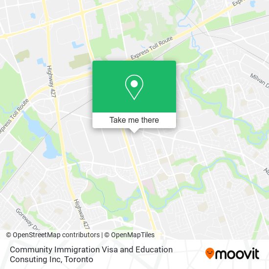 Community Immigration Visa and Education Consuting Inc map