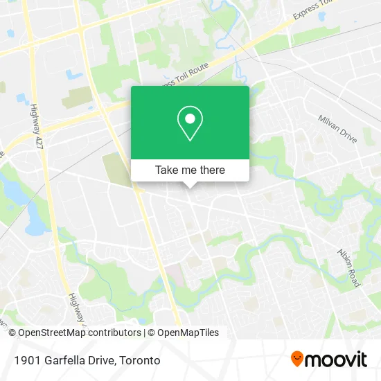 1901 Garfella Drive map