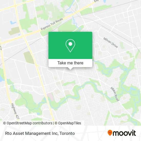 Rto Asset Management Inc map