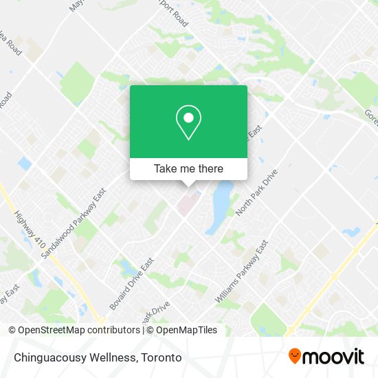 Chinguacousy Wellness plan