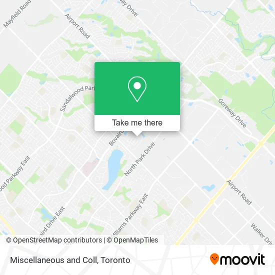 Miscellaneous and Coll map