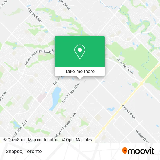 Snapso map
