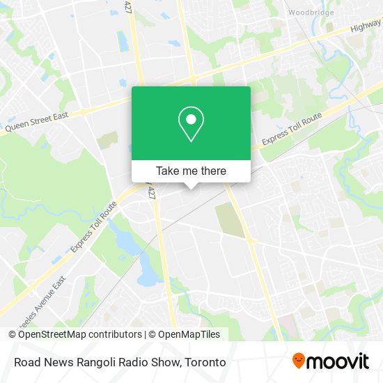 Road News Rangoli Radio Show map