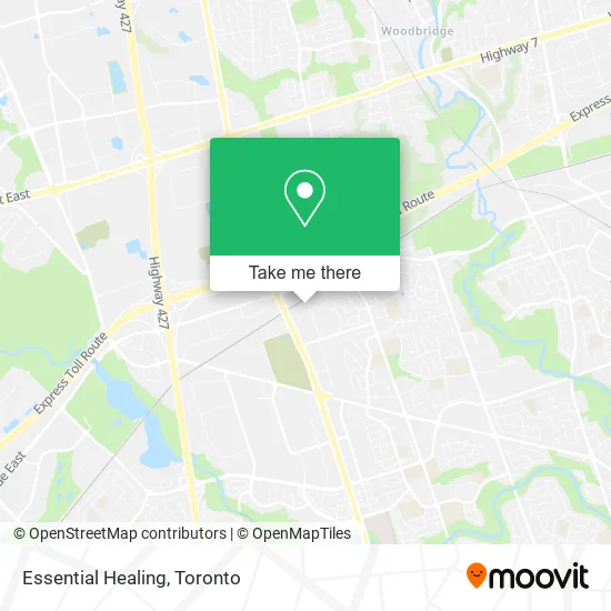 Essential Healing map