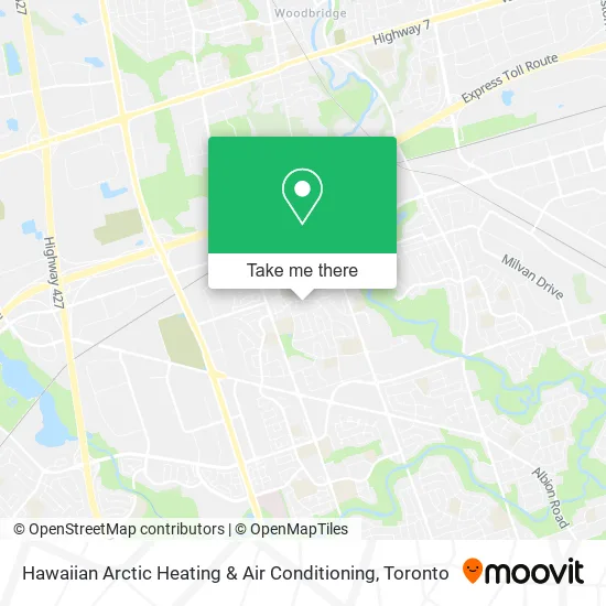 Hawaiian Arctic Heating & Air Conditioning map