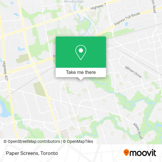 Paper Screens map