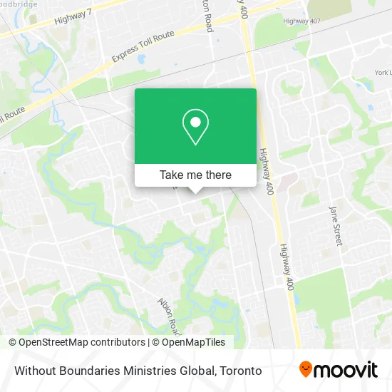Without Boundaries Ministries Global map