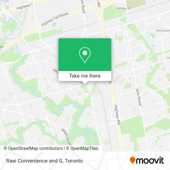 Raei Convenience and G map