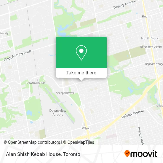 Alan Shish Kebab House map