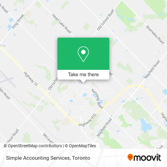 Simple Accounting Services map