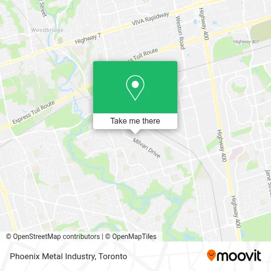 Phoenix Metal Industry map