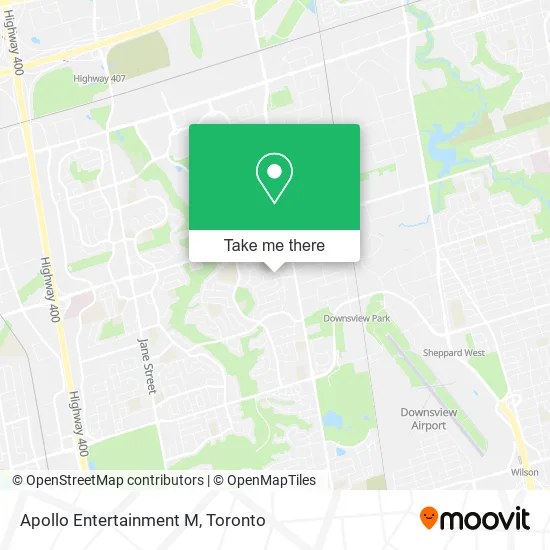 Apollo Entertainment M map