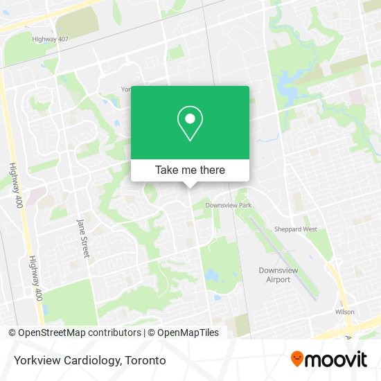 Yorkview Cardiology map