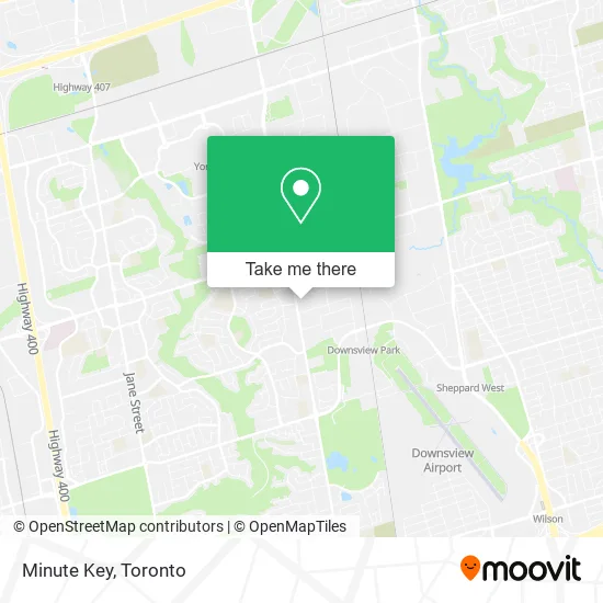 Minute Key map