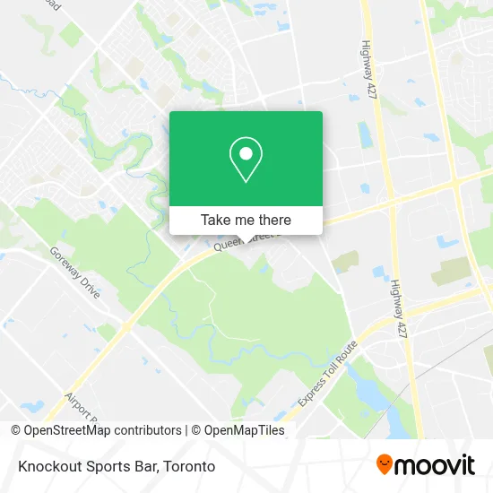Knockout Sports Bar map