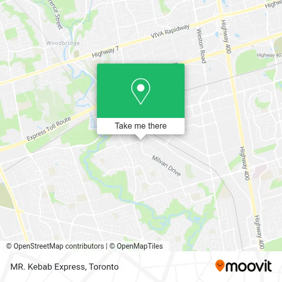 MR. Kebab Express map