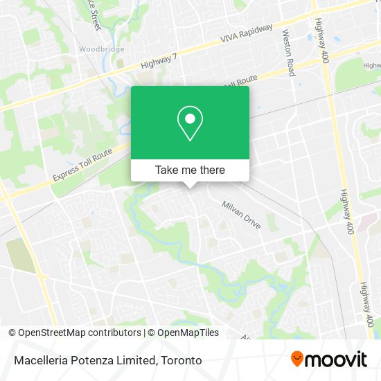 Macelleria Potenza Limited map