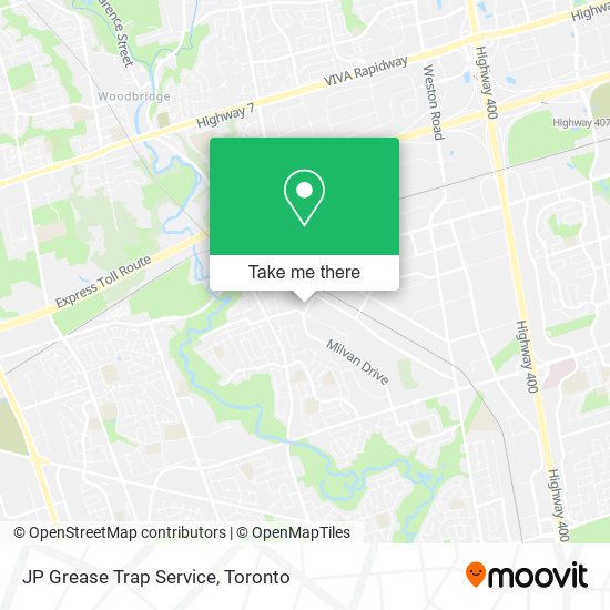 JP Grease Trap Service map