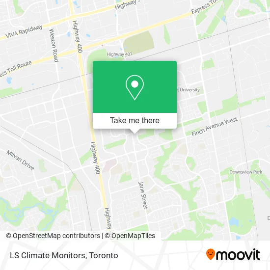 LS Climate Monitors map