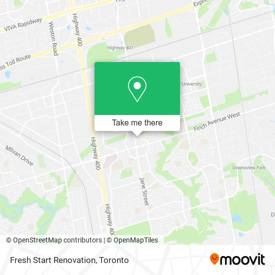 Fresh Start Renovation map
