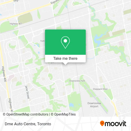 Dme Auto Centre map