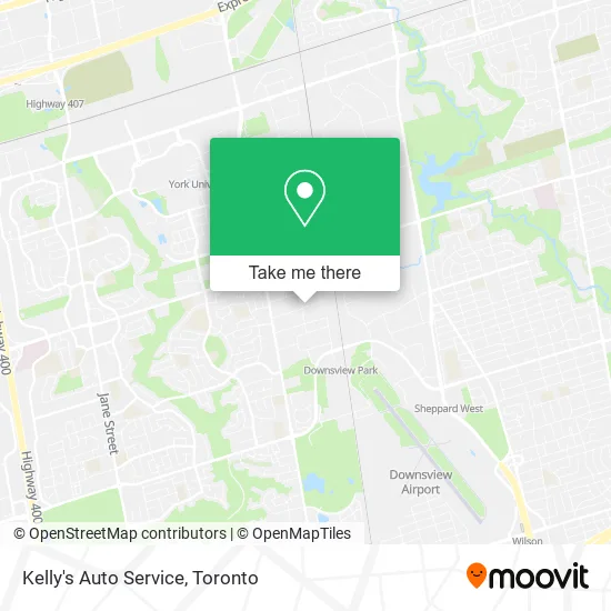 Kelly's Auto Service map