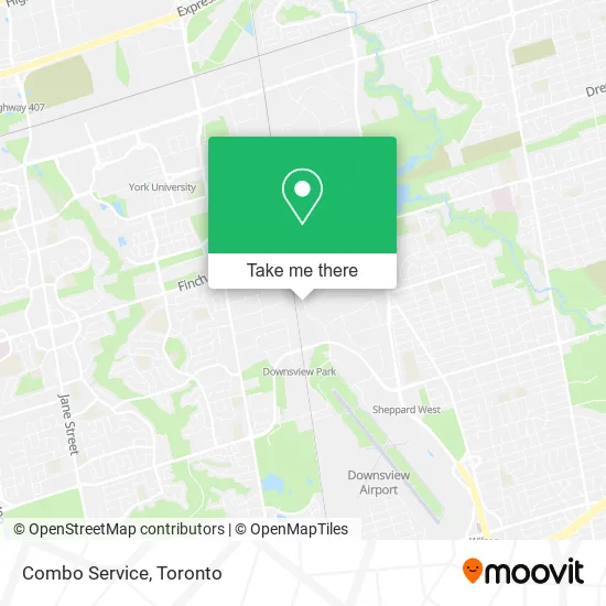 Combo Service map