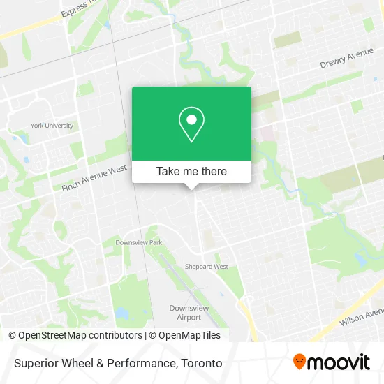 Superior Wheel & Performance map